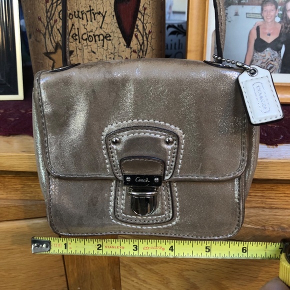 Coach Crossbody Metallic Hangtag Included Early 2000s - Picture 7 of 15